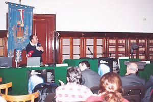 Intervento di Giovanni Badino al III Convegno di Speleologia Pugliese