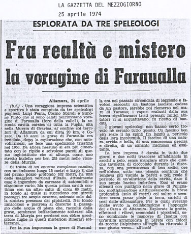 La Gazzetta del Mezzogiorno 25/04/1974