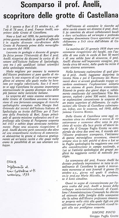 Il Gazzettino di Noci n. 11 novembre 1977