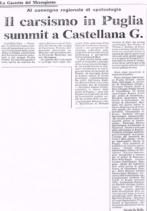 La Gazzetta del Mezzogiorno 07/06/1981