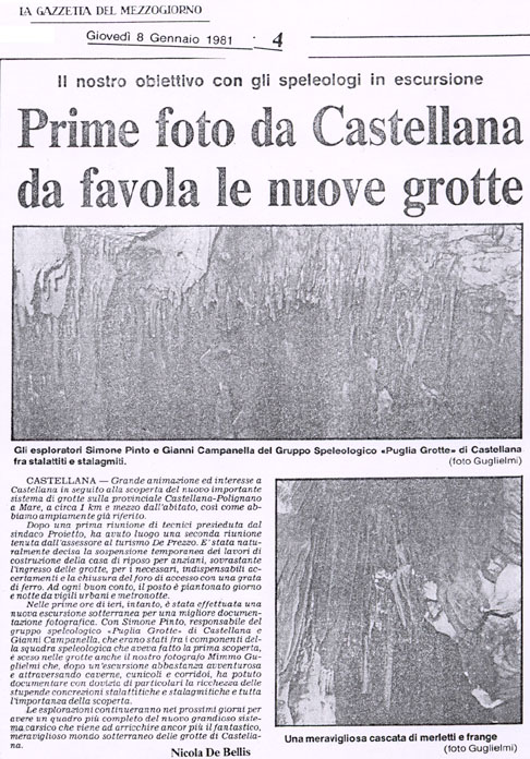 La Gazzetta del Mezzogiorno 08/01/1981