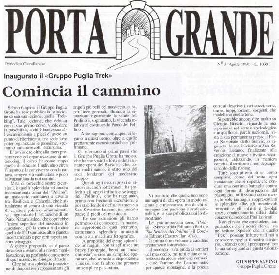 Portagrande Aprile n.3 1991