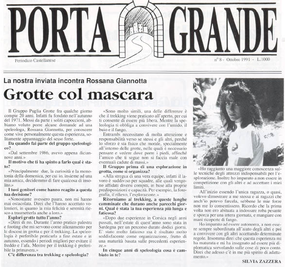 Portagrande Ottobre n.8 1991