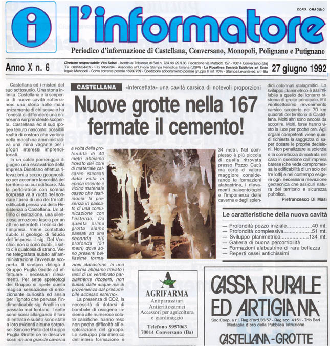 L'Informatore Giugno n. 6 1992