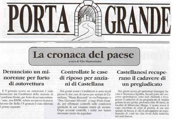 Portagrande Gennaio n. 1 1993