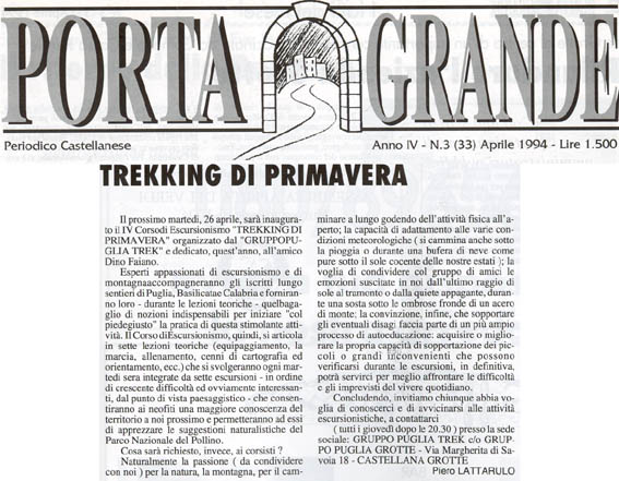 Portagrande Aprile n. 3 1994