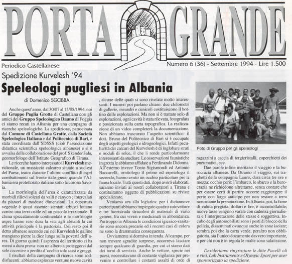 Portagrande Settembre n. 6 1994