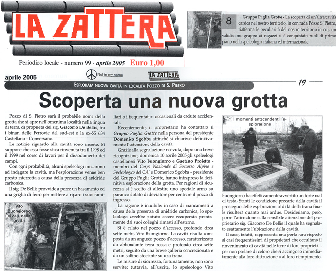 La Zattera Aprile n. 99 2005